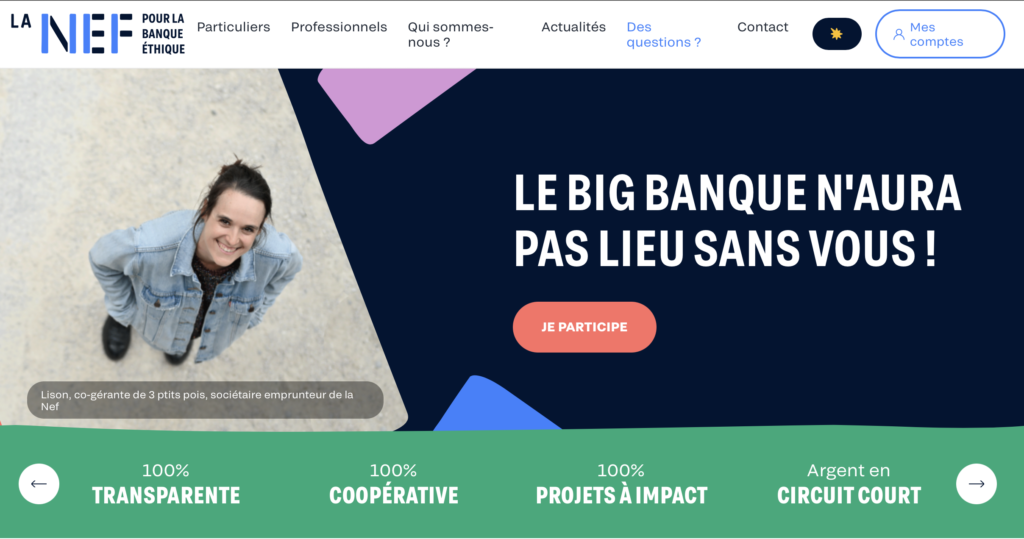 la banque NEF 