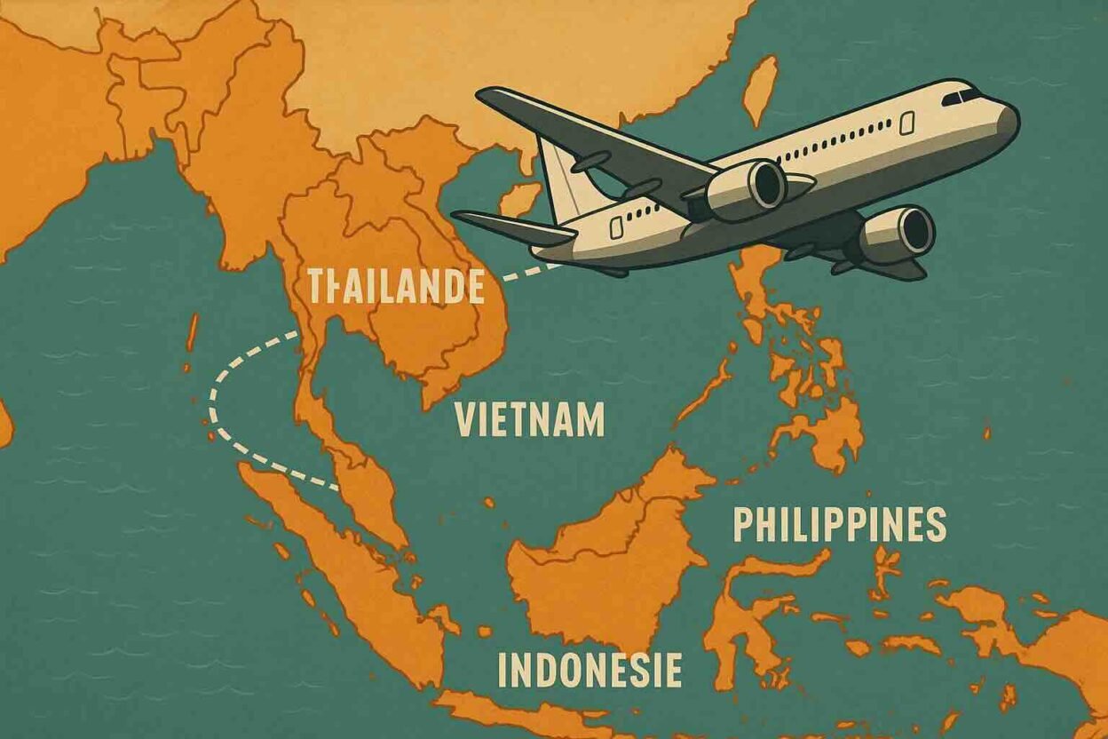 s'expatrier en asie pays les moins chers