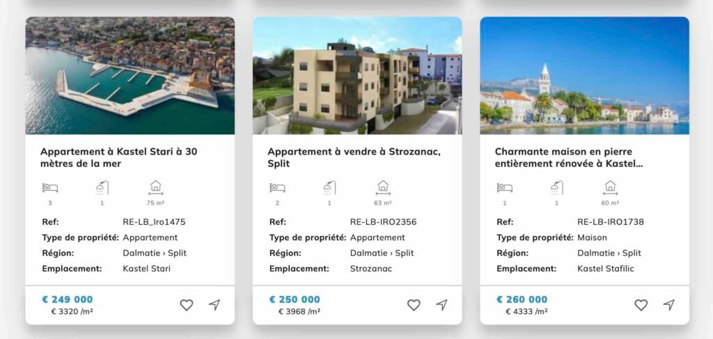 appartement Croatie expatrier