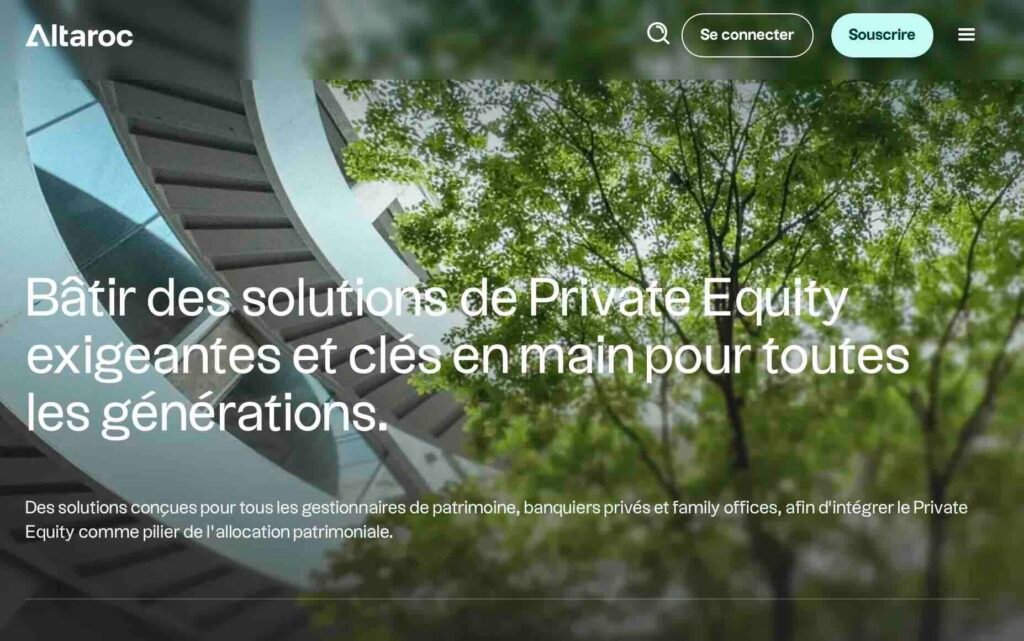 altaroc plateforme d'investissement 