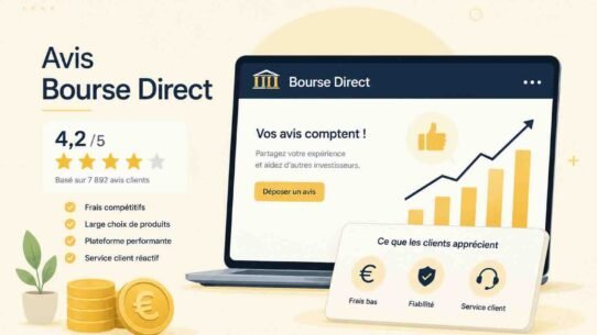Avis Bourse Direct 2026: interface et frais de courtage
