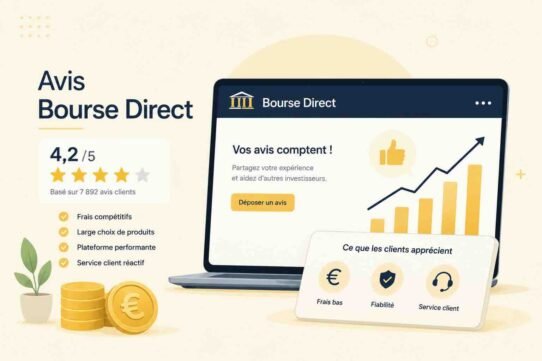 Avis Bourse Direct 2026: interface et frais de courtage