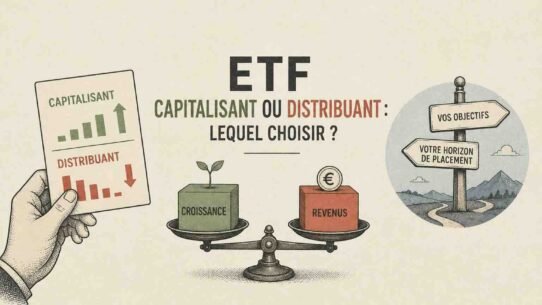 ETF capitalisant ou distribuant