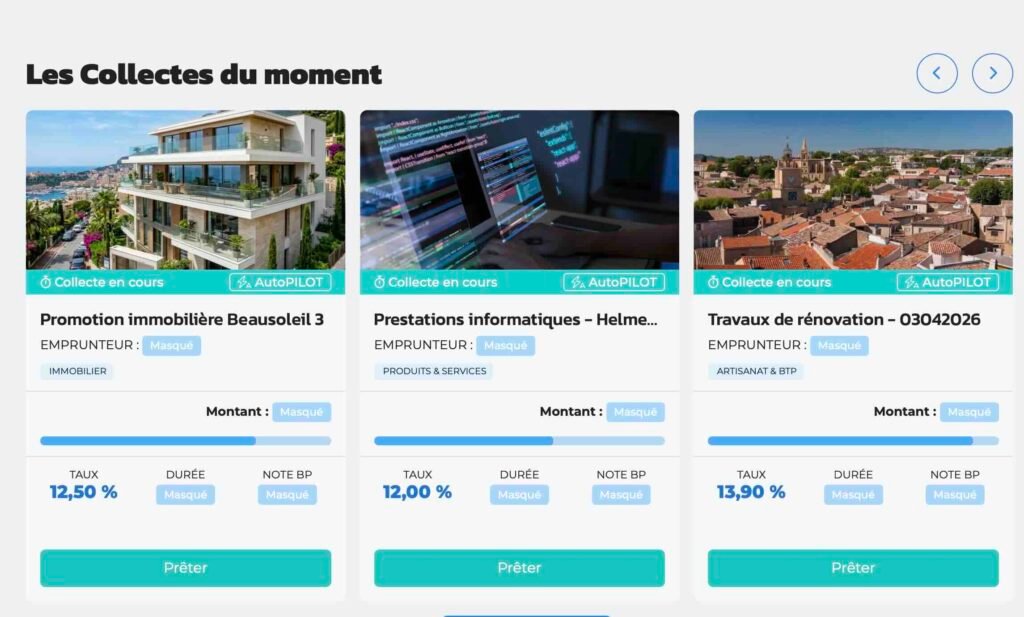 bien prêter leader crowdfactring